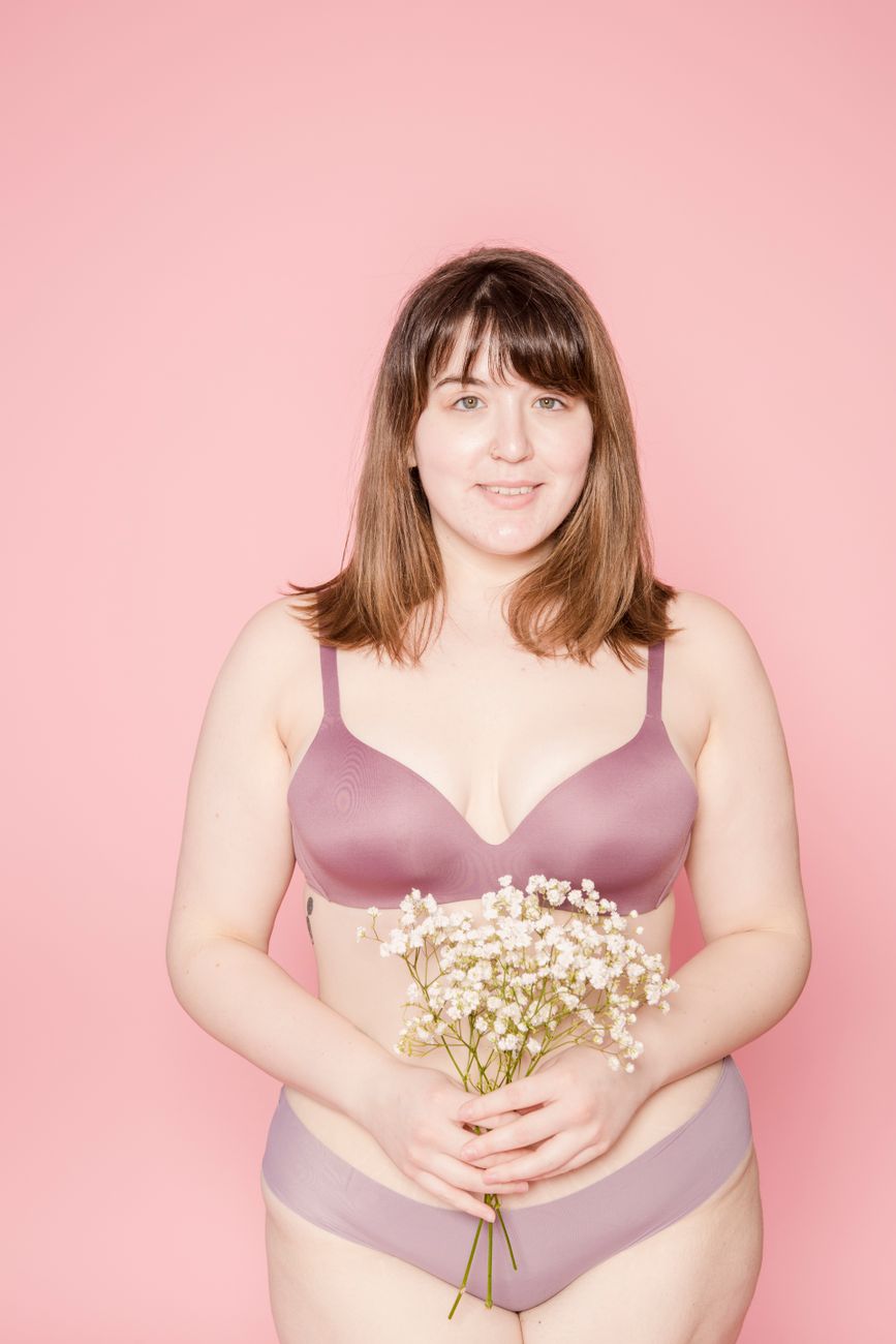 Femme en lingerie